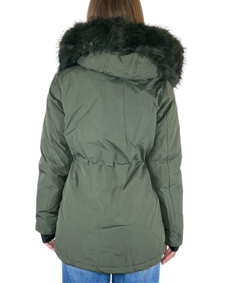Habiti - Parka tessuto tecnico - VERDE MILITARE