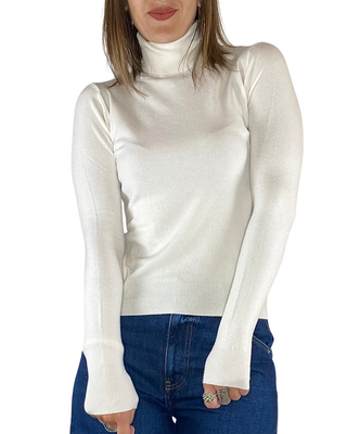 Vicolo - Dolcevita slim - PANNA