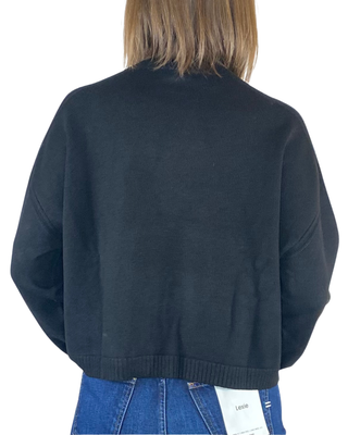 Vicolo - Lupetto a scatola - NERO