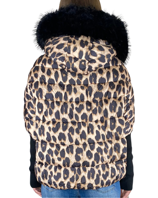 Habiti - Cappa imbottita manicotto - ANIMALIER