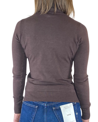 Vicolo - Dolcevita slim - MORO