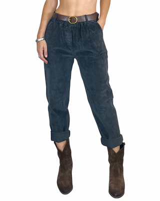 Habiti - Pantalone velluto rocciatore - PIOMBO