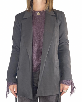 Habiti - Giacca con cintura - MORO