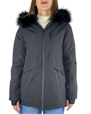 Habiti - Parka tessuto tecnico - NERO