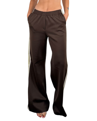 JJXX - Pantalone Esme wide - MORO
