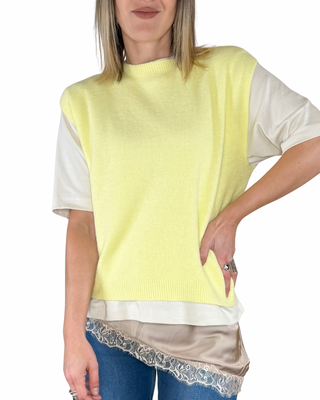 CADì gilet scatola giallo - vista frontale