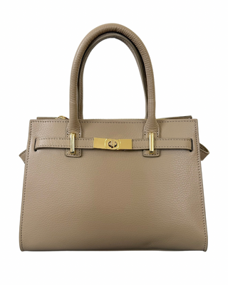 Habiti - Borsa Birkin pelle martellata - SABBIA