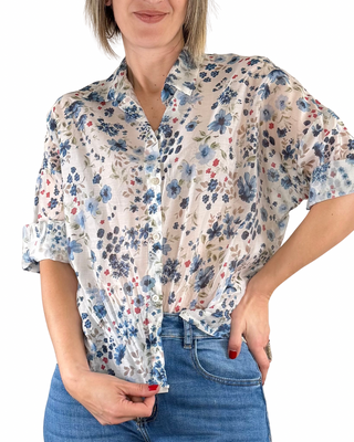 Habiti - Chemise en lyocell provençale - CELESTE