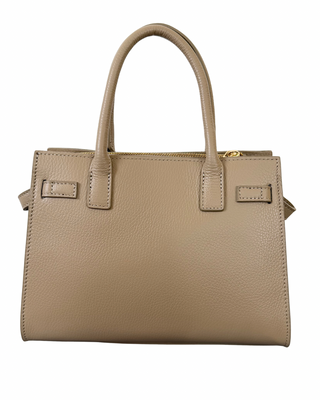 Habiti - Borsa Birkin pelle martellata - SABBIA