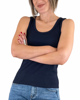 Habiti - Trägershirt Sarah - BLAU