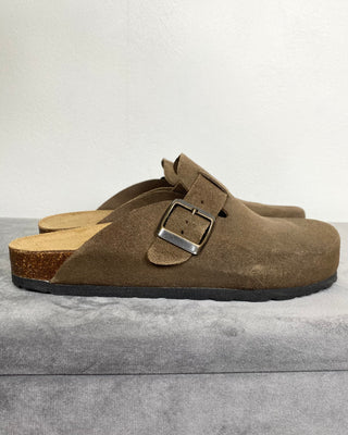BEAVITA - Sabot scamosciato - MORO
