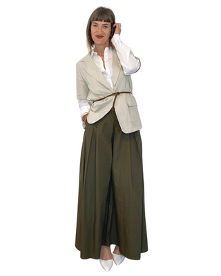 Casual chic bianco & lino