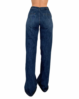 Habiti - Jeans palazzo tasca francese - JEANS