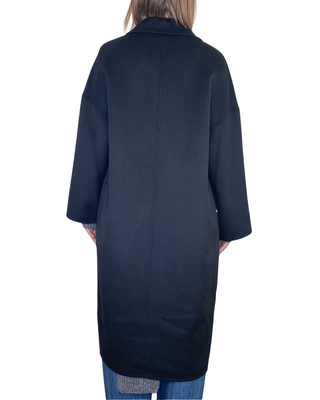 vicolo - cappotto ovetto hand made - nero