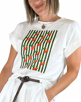 Habiti - T-shirt stampa - CILIEGIE