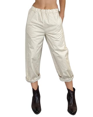 CADì - Pantalone ovetto - BURRO