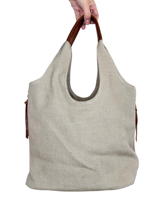 Habiti - Shopper Iole lino grezzo - ECRU'