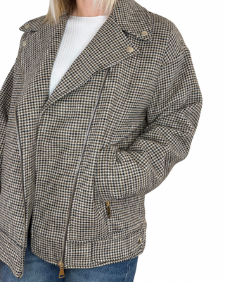 Tensione In - Chiodo over pied-de-poule - MORO