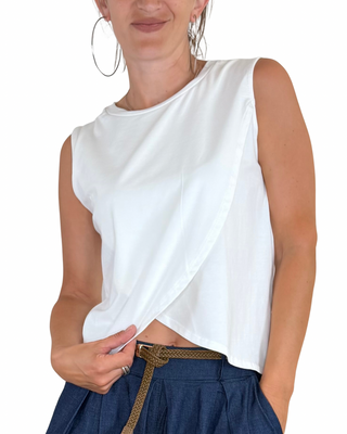 Habiti - T-shirt Elba - PANNA