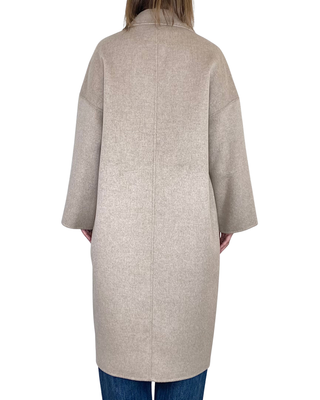 vicolo - cappotto ovetto hand made - beige