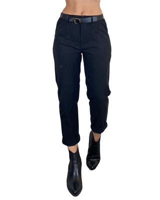 Susy Mix - Pantalone elastico in vita - NERO