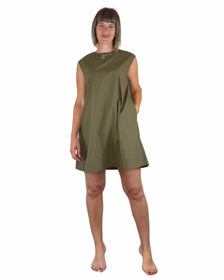 CADì - Abito Audrey - VERDE MILITARE