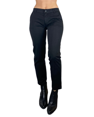 Habiti - Pantalone chino cotone - NERO