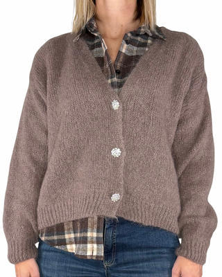 Habiti - Cardigan mohair - FANGO