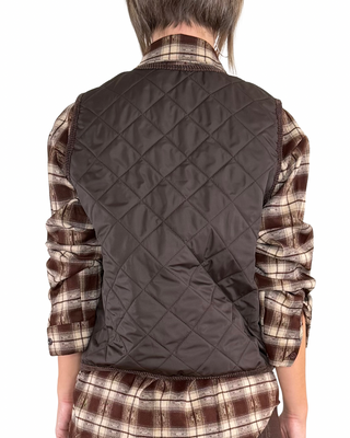 Habiti - Gilet trapuntato - MORO