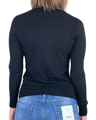 vicolo - dolcevita slim - nero