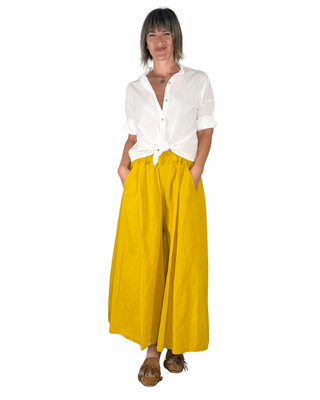 Habiti - Camicia in mussola di cotone - BIANCO