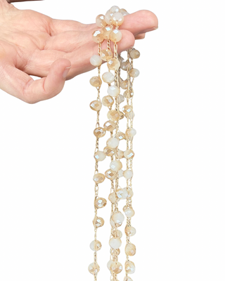 Habiti - Collana lunga perline - CIPRIA