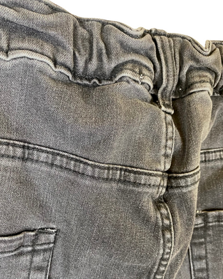 SUSY STAR - Jeans basic elastico dietro - NERO