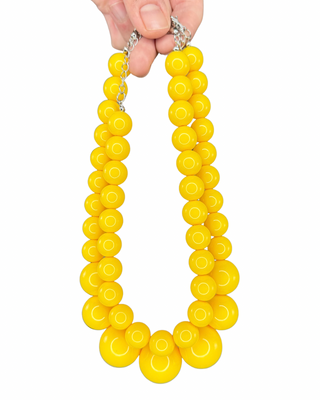 Habiti - Girocollo doppio in degradé - GIALLO