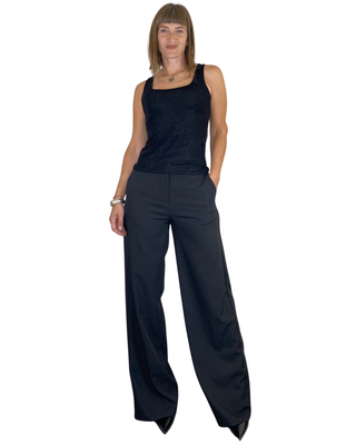 Susy Mix - Pantalone gamba dritta - NERO