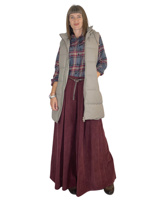 Habiti - Camicia quadri flanella - GRIGIO