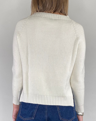 Susy Mix - Maglia punto inglese - PANNA