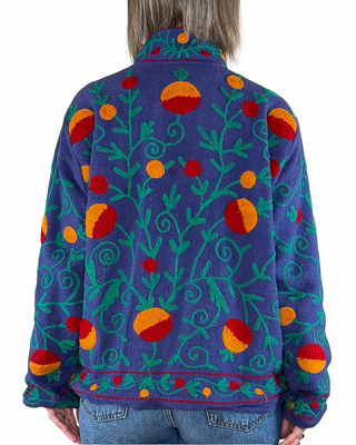 CADì - Suzani 100% cotone - INDACO