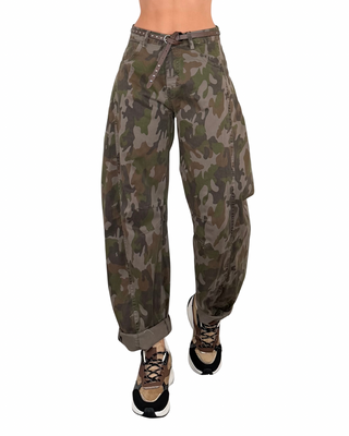 Habiti - Pantalone barrel camouflage - CAMOUFLAGE