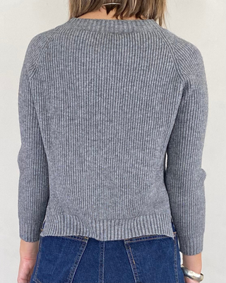 Susy Mix - Maglia punto inglese - GRIGIO