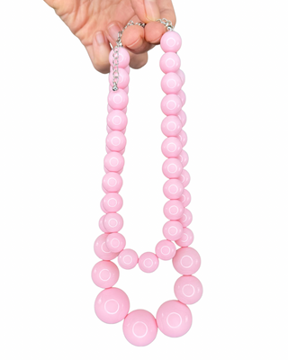 Habiti - Girocollo doppio in degradé - ROSA