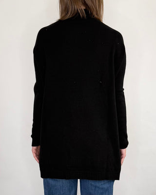 Susy Mix - Maglia lunga cratere - NERO