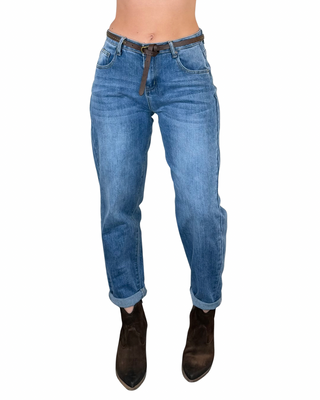 Habiti jeans barrel donna - vista frontale