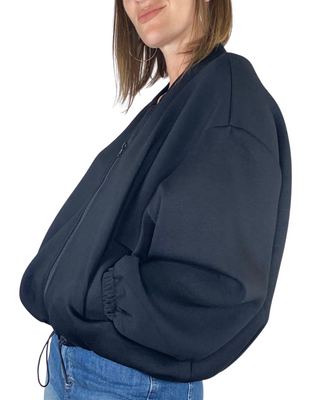 Vicolo - Bomber scuba - NERO