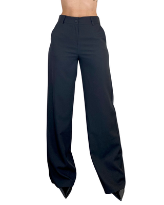 Susy Mix - Pantalone gamba dritta - NERO