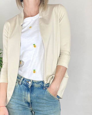 CADì - Giacca Smart punto milano - BEIGE