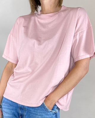 Vicolo - T-shirt scatola - ROSA ANTICO