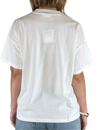 Vicolo - T-shirt "Don't talk to me" - PANNA