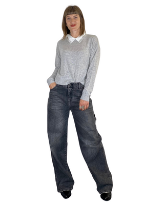 Susy Mix - Jeans work - NERO