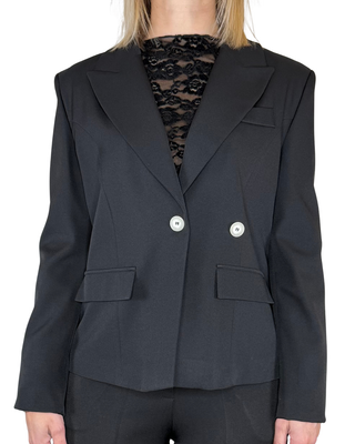 Susy Mix - Giacca clessidra - NERO